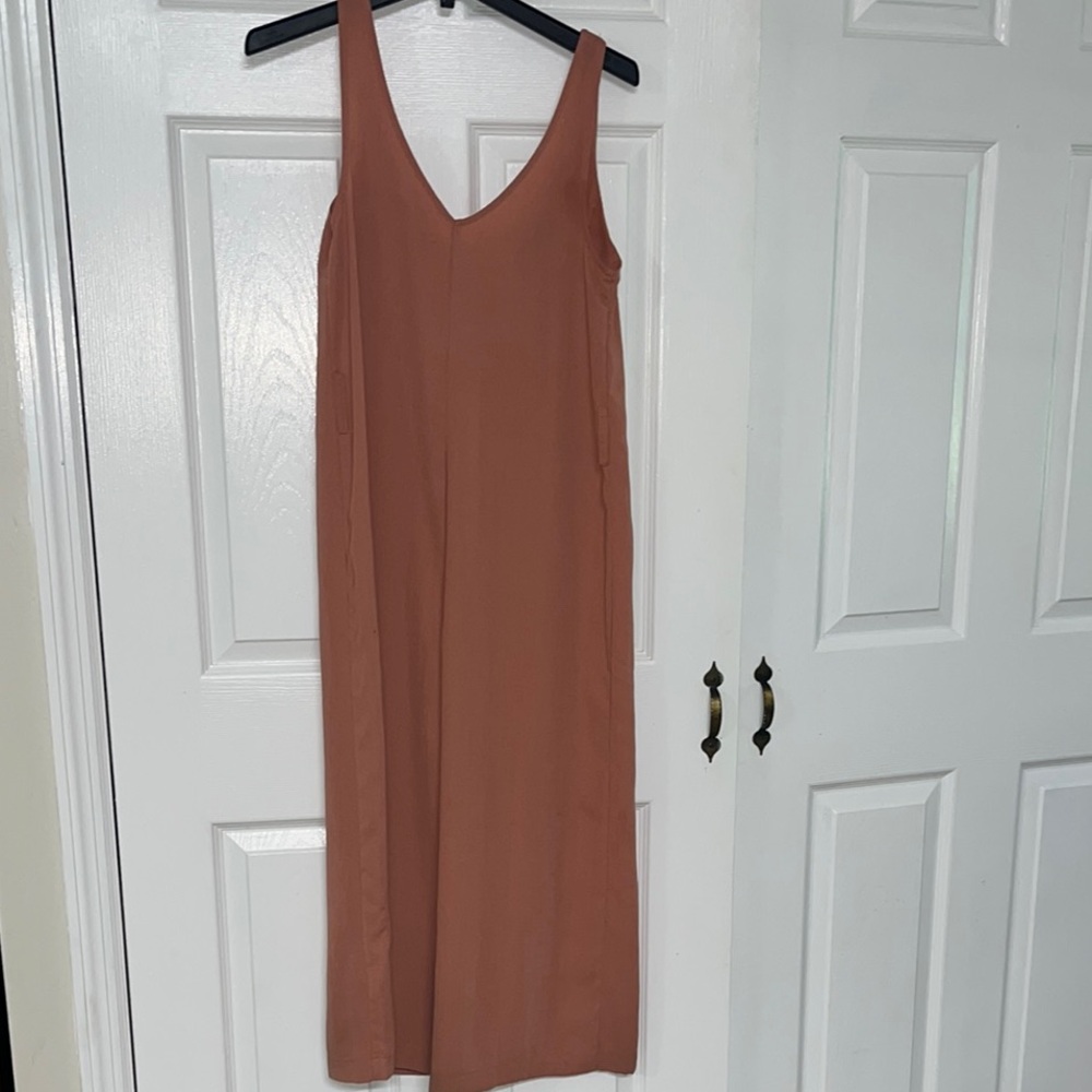 Pink/orange colored Jumpsuit - Picture 6 of 7